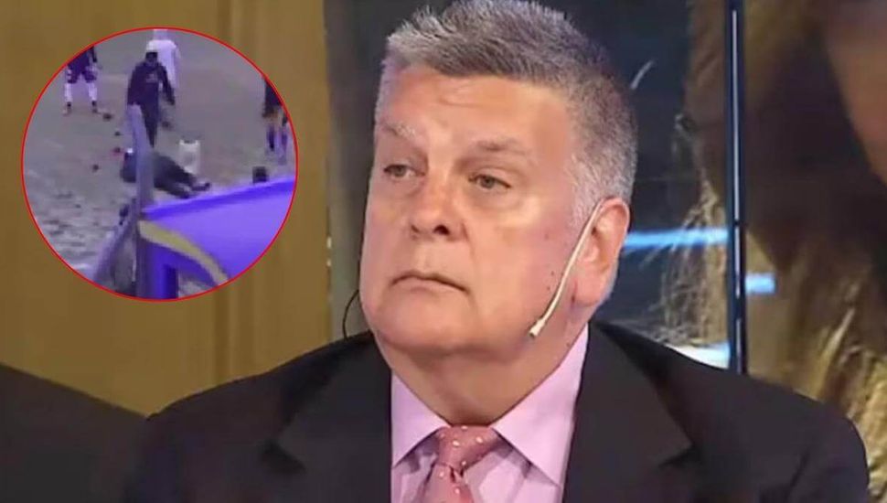 Luis Ventura fue agredido en un partido de fútbol