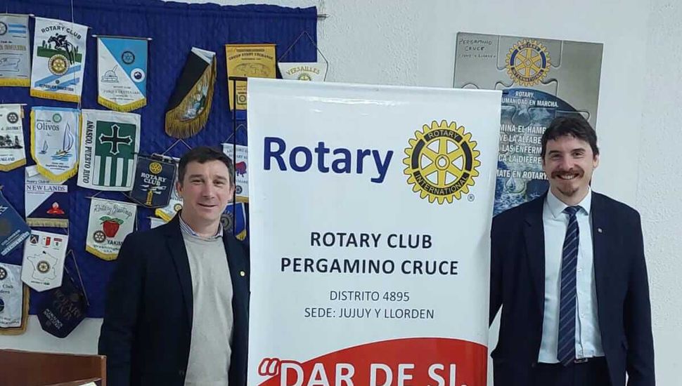 Guilermo Murray asumió la presidencia del Rotary Club Pergamino Cruce