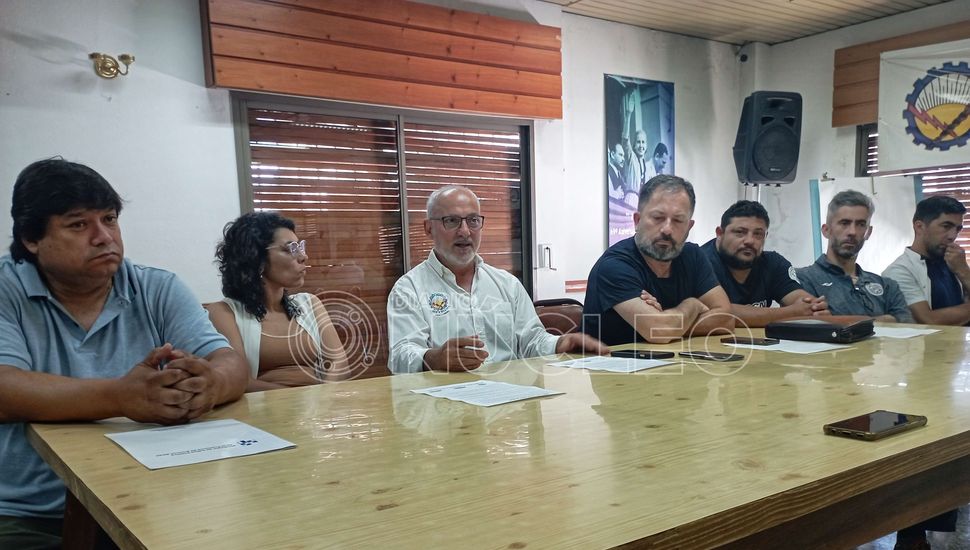 Los representantes gremiales de los trabajadores expresaron su repudio a las políticas de Milei