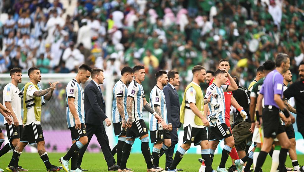 Argentina perdió ante Arabia Saudita en el debut mundialista