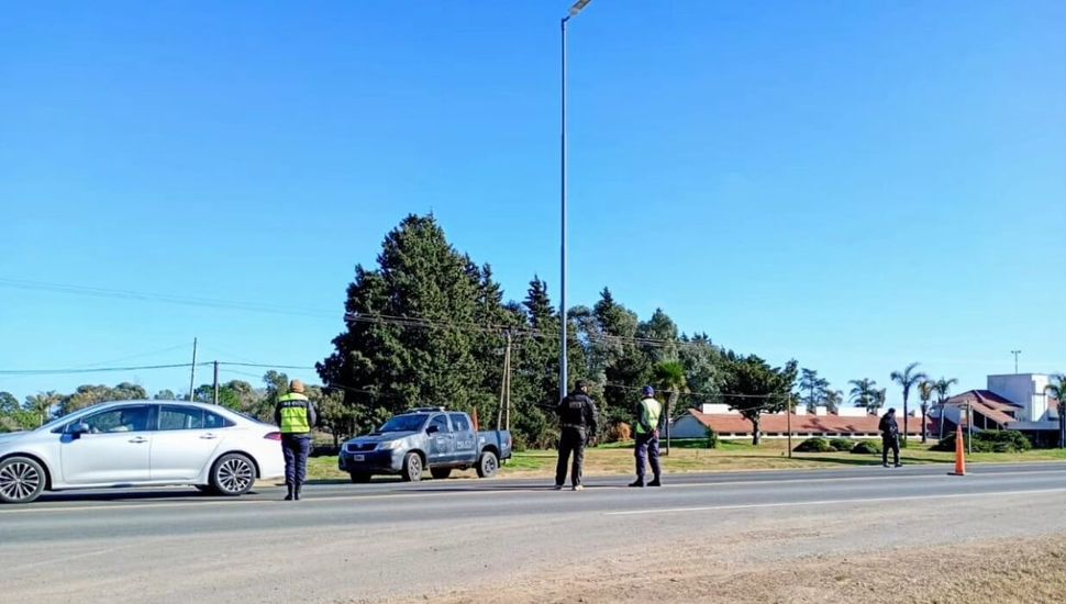 La semana inició con operativos en distintos puntos de la ciudad Salto