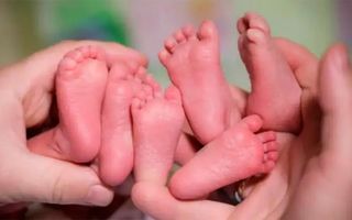 Nacieron trigemelas idénticas en Trelew