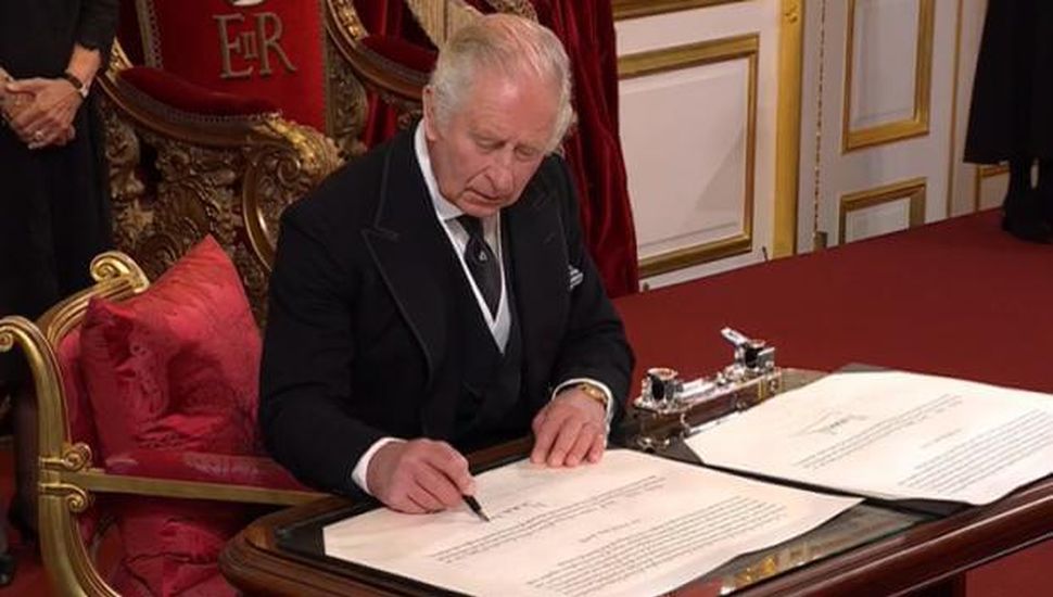 Ceremonia histórica: Carlos III fue proclamado nuevo rey de Inglaterra