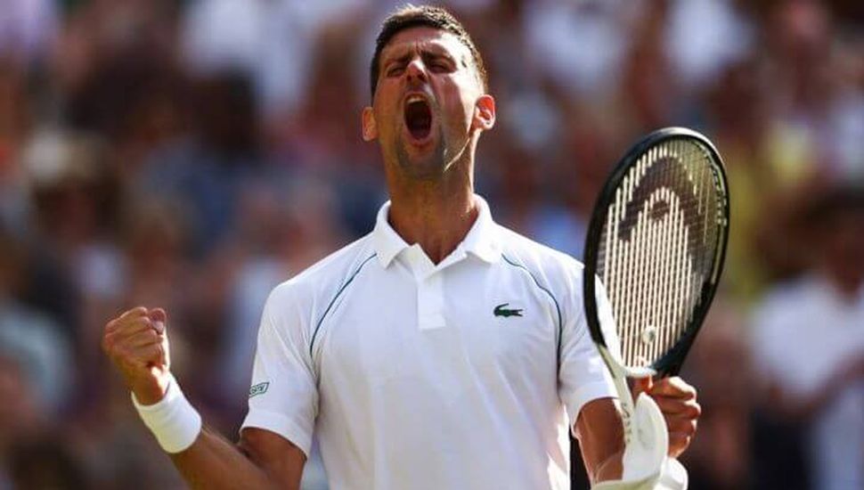 Novak Djokovic en una nueva final de Wimbledon