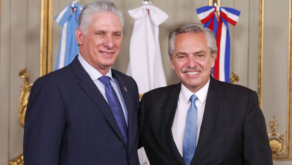 Alberto Fernández pidió potenciar el comercio con Cuba