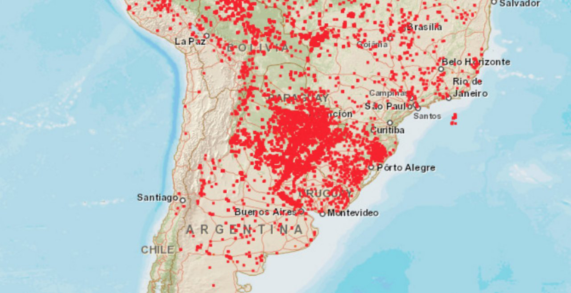 Un Mapa Permite Seguir Todos Los Incendios Del Mundo En Tiempo Real