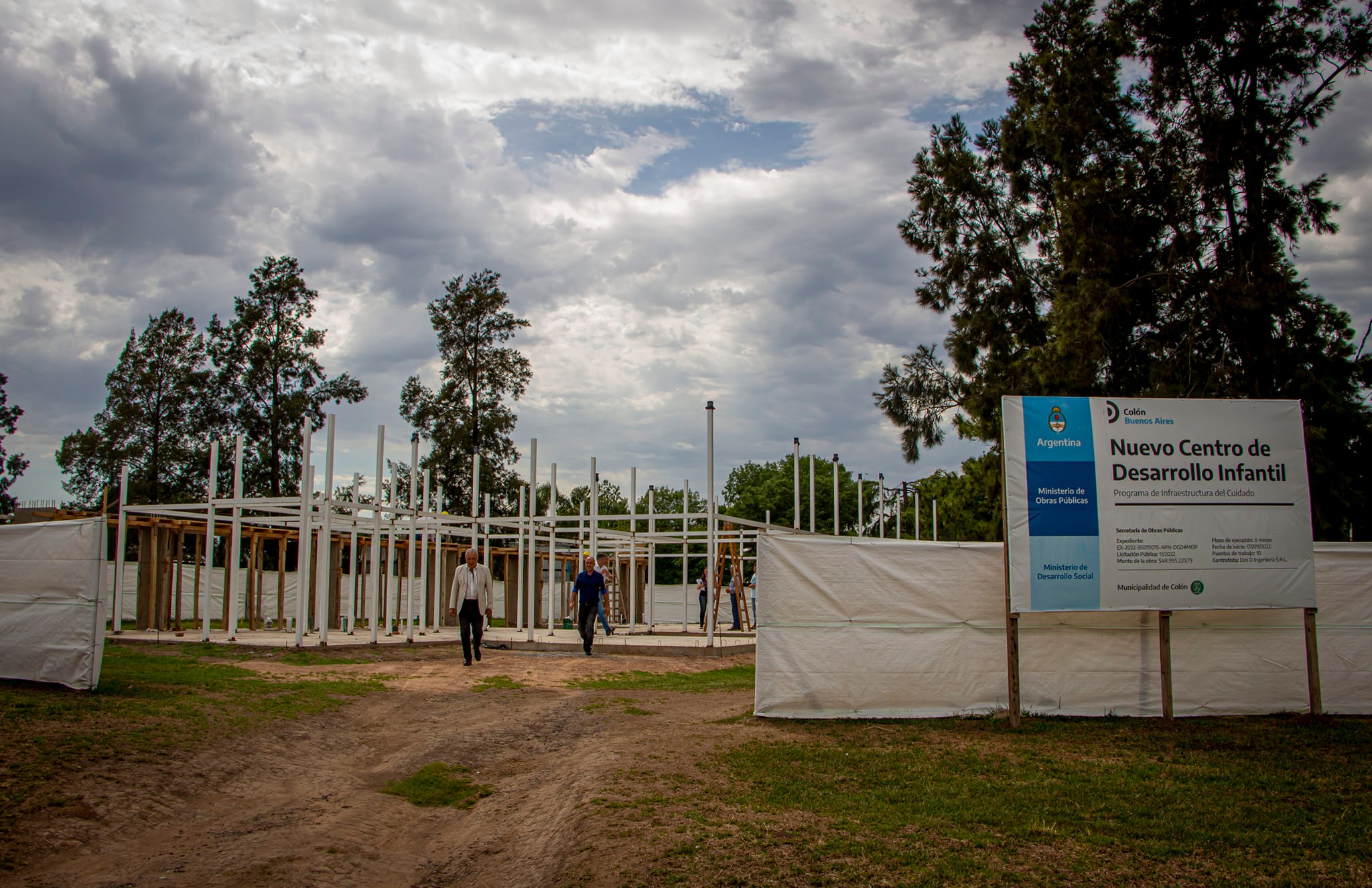 Casi recorrió el Centro de Desarrollo Infantil de Colón