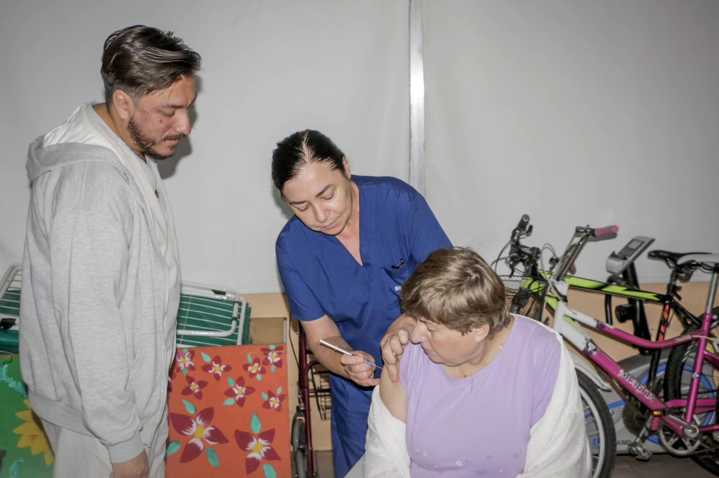 Colón Community Health Directorate Launches Vaccination Campaign Against Covid in Gerontological Residences